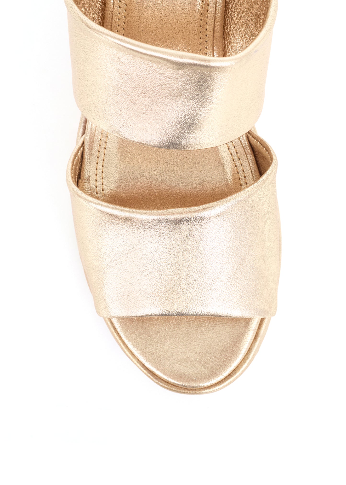 Lina Platform Sandal – Gold