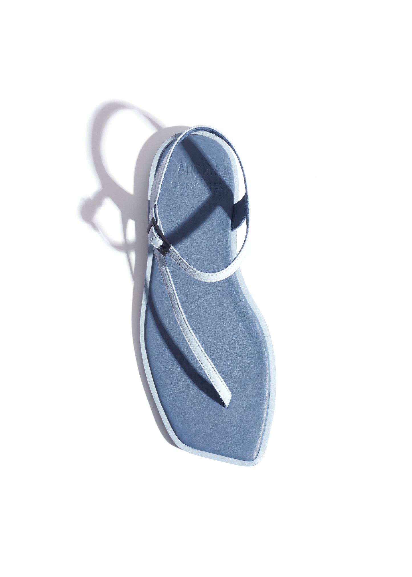 Rasteira Clark ARQUE + Shop2gether Azul