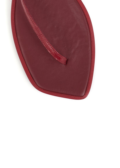 Rasteira Clark ARQUE + Shop2gether Vermelha