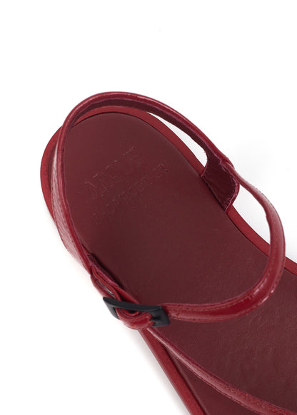 Rasteira Clark ARQUE + Shop2gether Vermelha