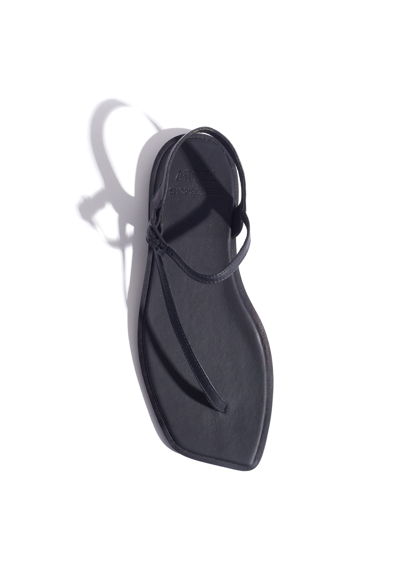 Rasteira Clark ARQUE + Shop2gether Preta