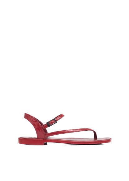 Rasteira Clark ARQUE + Shop2gether Vermelha
