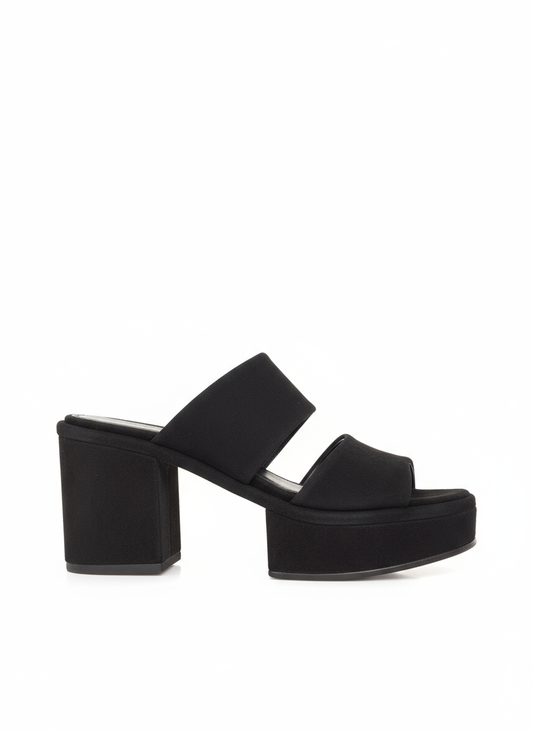 Sandália Plataforma Lina Preta